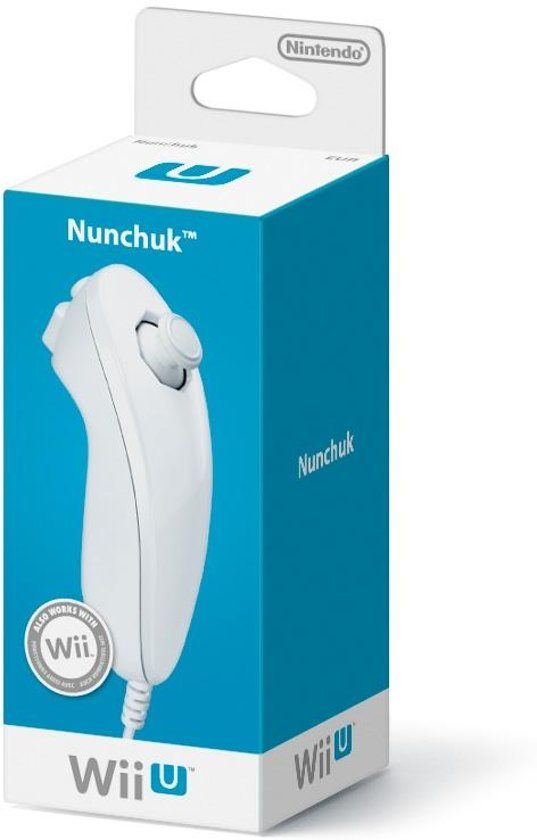 Nintendo Wii / Wii-U nunchuk wit NIEUW Gamesellers.nl