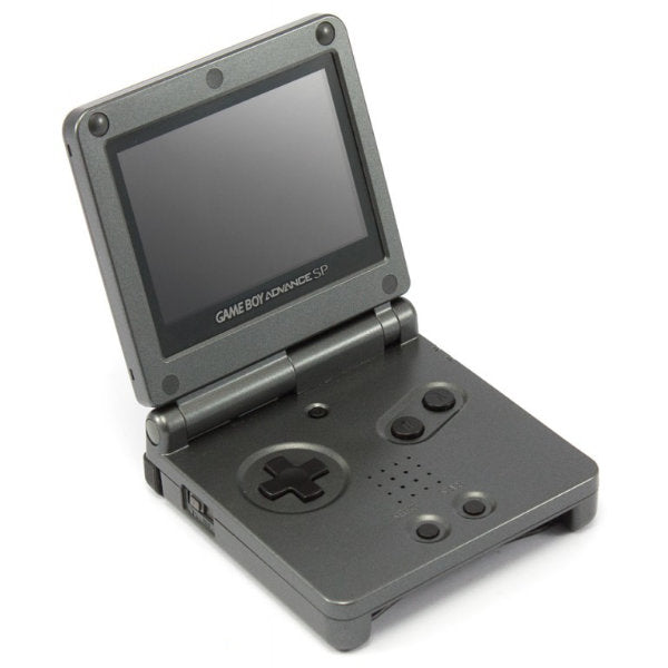 Gameboy Advance SP onyx black + screen mod refurbished Gamesellers.nl