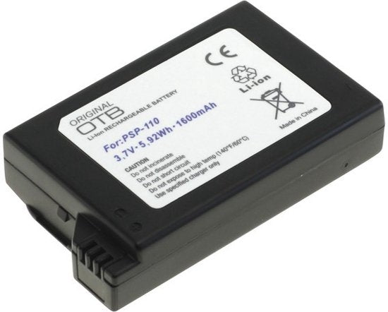 OTB 1600mAh batterij voor Sony PSP-1000 Gamesellers.nl