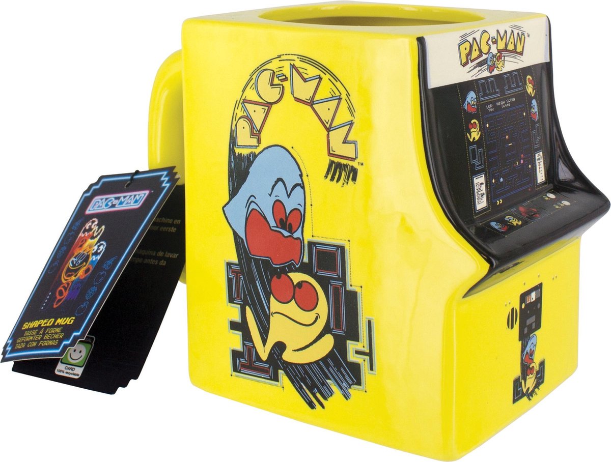 Pac-Man Shaped Mug Gamesellers.nl