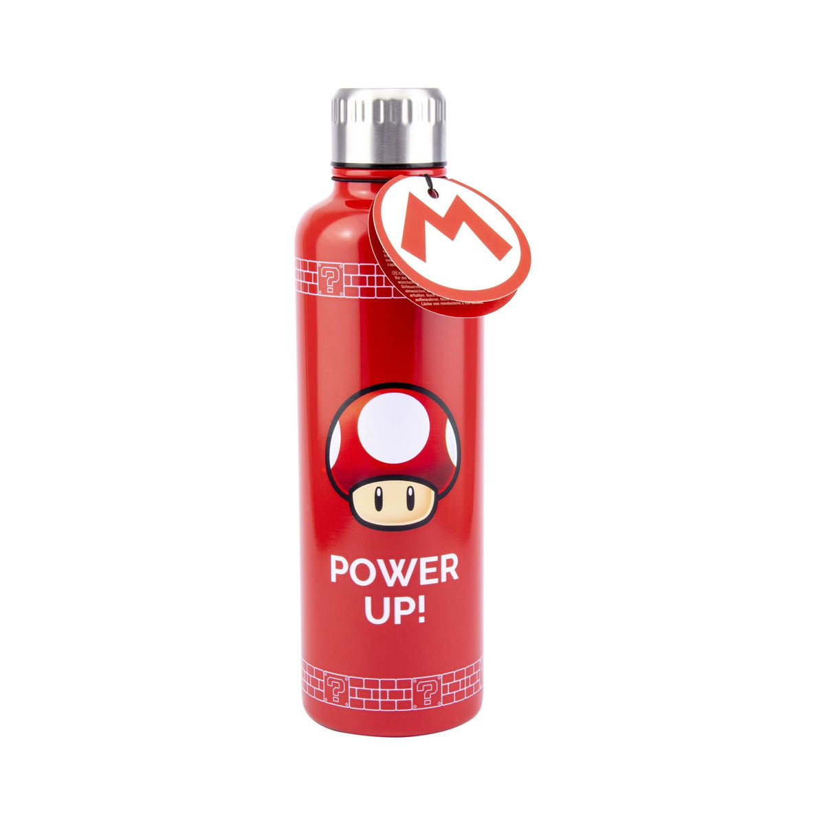 Super Mario: Power Up Water Bottle Gamesellers.nl