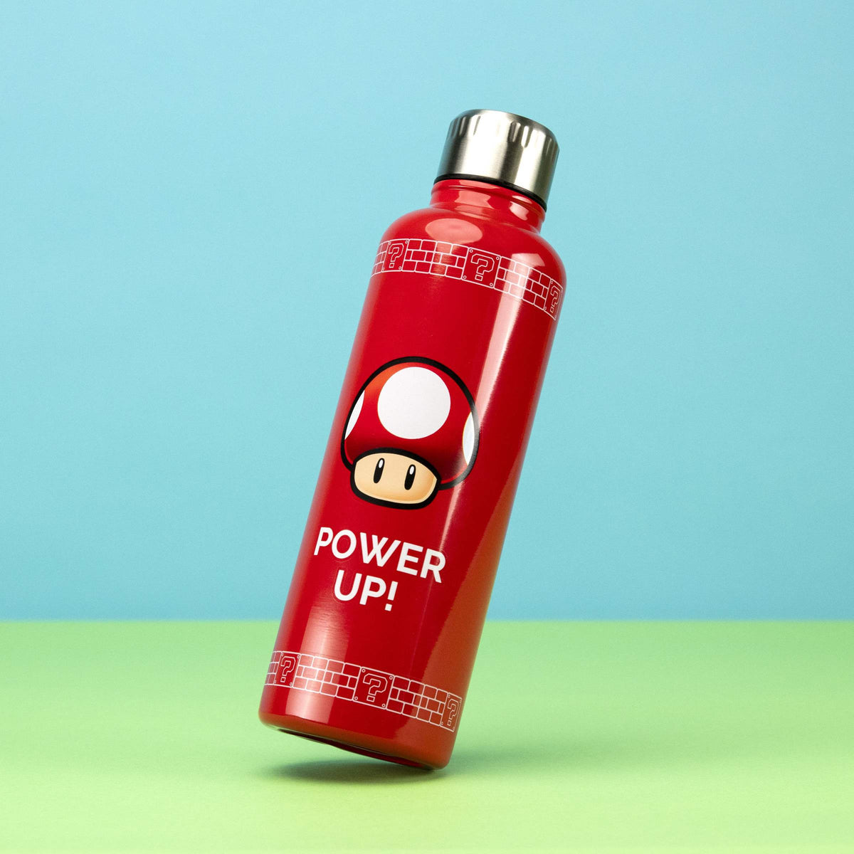 Super Mario: Power Up Water Bottle Gamesellers.nl