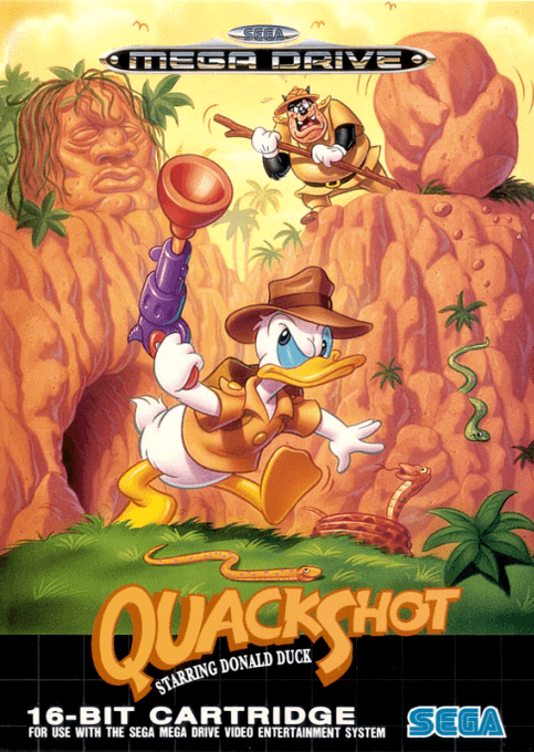 Quackshot starring Donald Duck (losse cassette) Gamesellers.nl