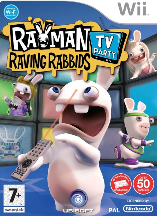 Rayman raving rabbids TV party Gamesellers.nl