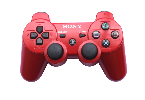Sony PS3 Dualshock 3 controller origineel rood Gamesellers.nl