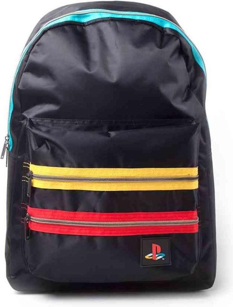 Playstation Black Retro logo backpack Gamesellers.nl