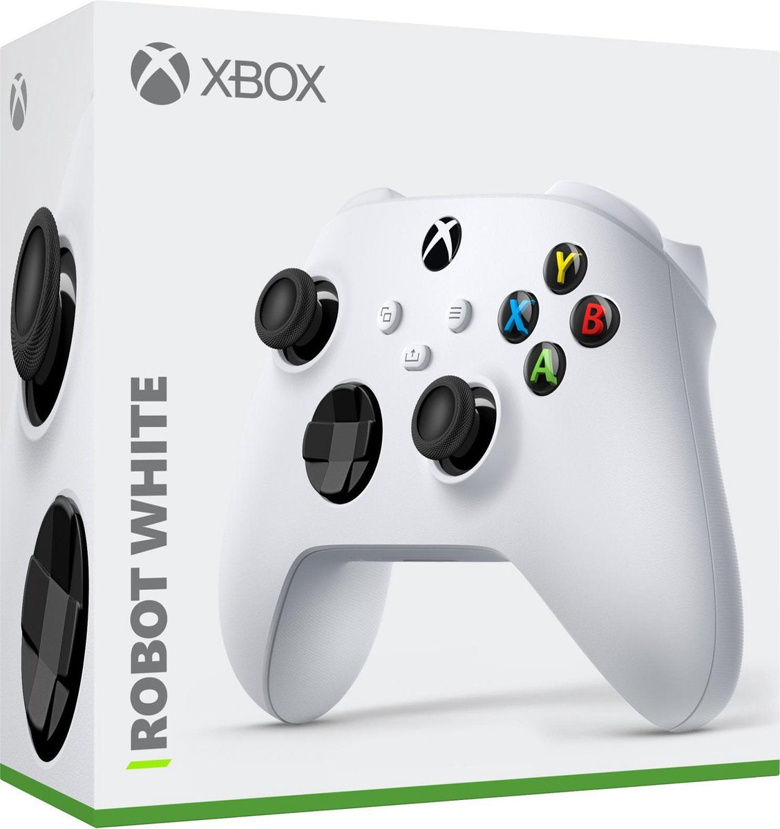 Xbox wireless controller voor Xbox Series X | S en Xbox One - Robot White Gamesellers.nl