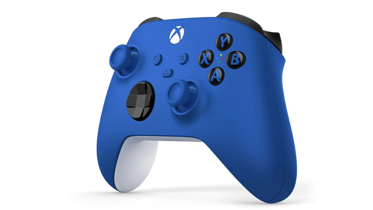 Xbox wireless controller voor Xbox Series X | S en Xbox One - Shock Blue Gamesellers.nl