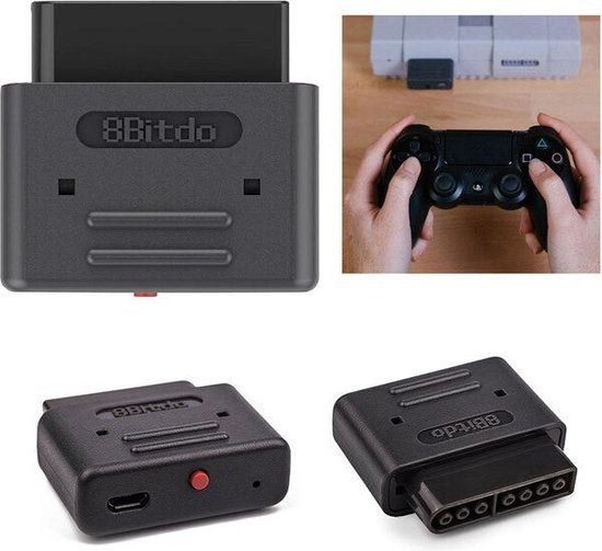 8bitdo Retro Receiver voor Super Nintendo (SNES) Gamesellers.nl