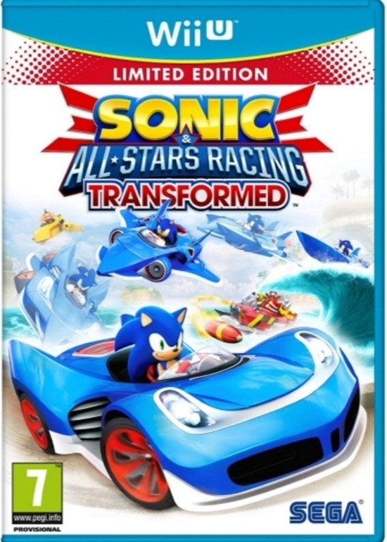 Sonic All-Star Racing: transformed Limited edition Gamesellers.nl