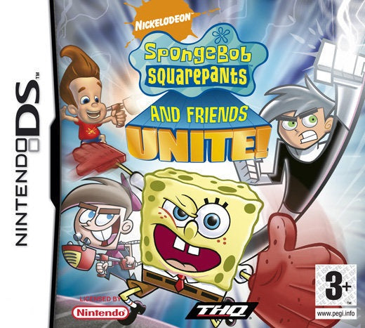Spongebob Squarepants samen met zijn vrienden Gamesellers.nl
