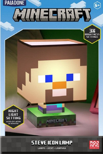Minecraft Steve icon light XL Gamesellers.nl