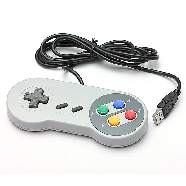 Super Nintendo (SNES) style controller USB Gamesellers.nl