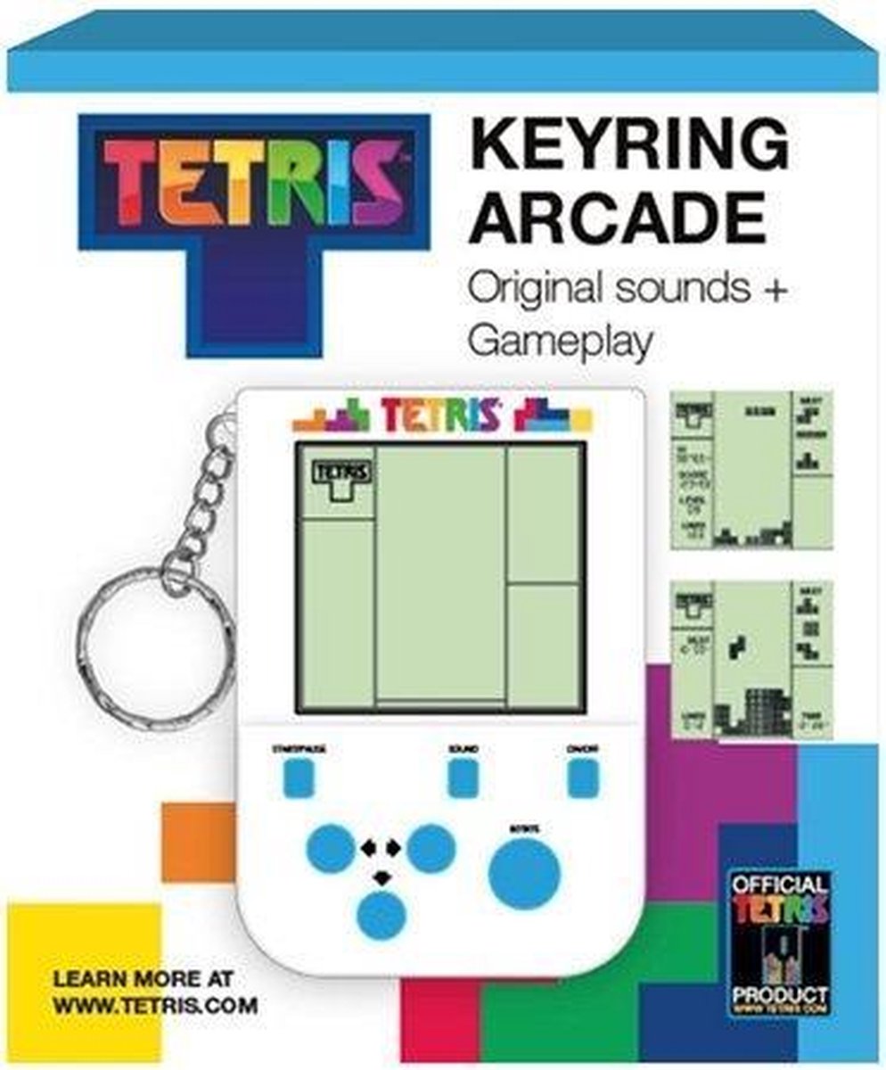 Tetris Keyring Arcade Gamesellers.nl