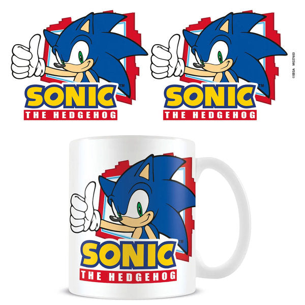 Sonic the Hedgehog thumbs up mug Gamesellers.nl