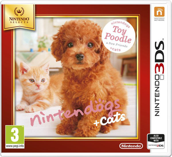 Nintendogs and cats 3D: toy poodle Gamesellers.nl