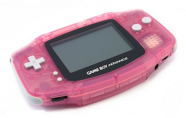 Gameboy Advance Transparant Pink Gamesellers.nl