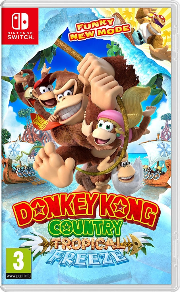 Donkey Kong country tropical freeze Gamesellers.nl