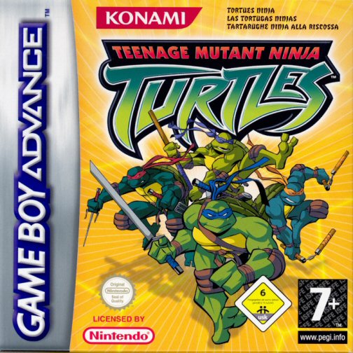 Teenage mutant ninja turtles (losse cassette)
