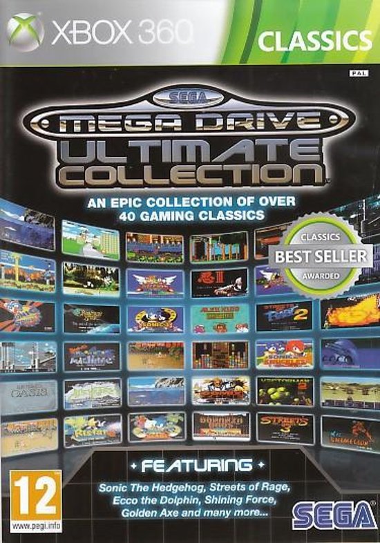 Sega Mega Drive ultimate collection Gamesellers.nl