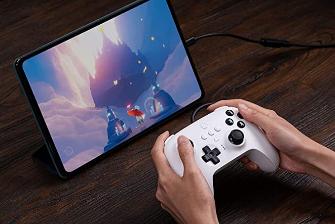 8BitDo Ultimate controller voor Switch, PC, Android wit Gamesellers.nl