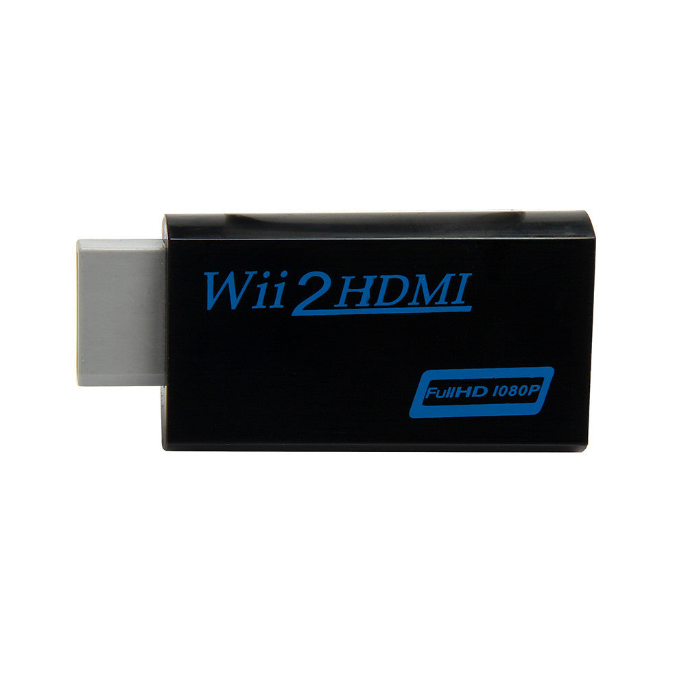 Wii HDMI adapter zwart Gamesellers.nl