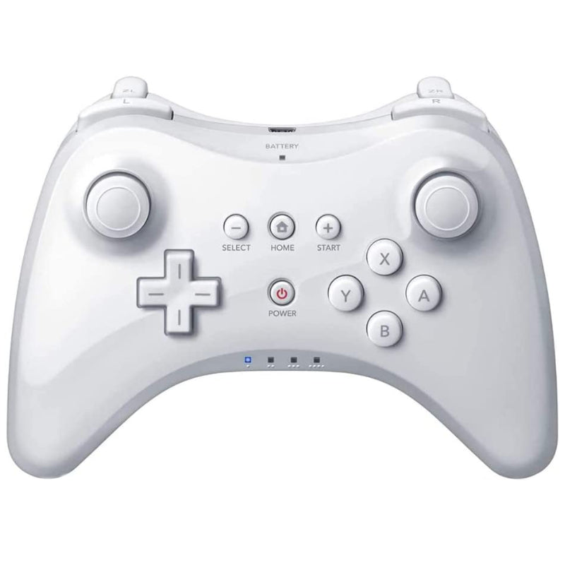 Draadloze Pro controller voor Nintendo Wii U 3rd party wit Gamesellers.nl