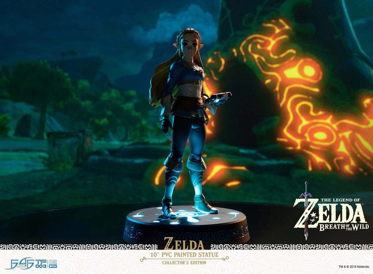 The Legend of Zelda: Breath of the Wild - Zelda PVC Statue Collector&#39;s Edition Gamesellers.nl